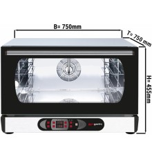 Конвекційна піч - сенсорне управління - 3x GN 1/1 або EN 60x40 GGM Gastro