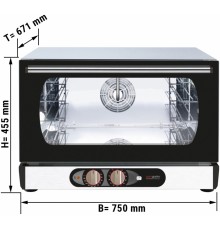 Конвекційна піч - Механічне управління - 3x GN 1/1 або EN 60x40 GGM Gastro