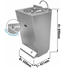 Рукомийник - Стаціонарна GGM Gastro