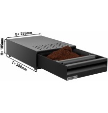 Контейнер для кавової гущі 0,3 x 0,2 x 0,1 м GGM Gastro
