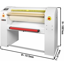 Машина прасувальна електрична 1000 мм - 25 кг/год. GGM Gastro