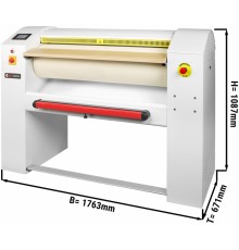 Машина прасувальна електрична 1250 мм - 30 кг/год. GGM Gastro