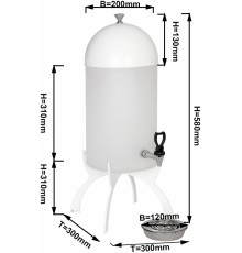Диспенсер для молока GGM Gastro