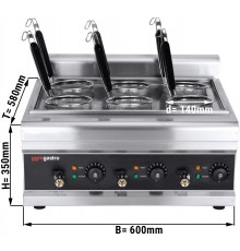 Макароноварка на 6 козини GGM Gastro