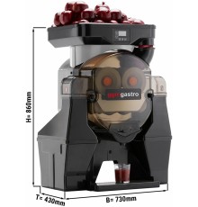 Прес для цитрусових електричний - срібло - Механічне управління GGM Gastro