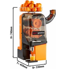 Прес для цитрусових електричний - Orange - Механічне управління - з регульованим зливним краном краном GGM Gastro