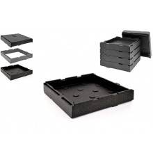 Дно чи кришка Single Pizza System розм. 410 x 410 x 85 мм GGM Gastro