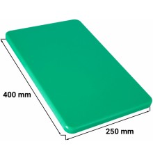 Дошка для нарізання - 25 x 40 см - 2 см - зелений GGM Gastro