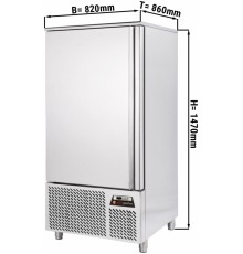 Камера шокової заморозки - 10x EN 600 x 400 мм (1750 Вт) GGM Gastro