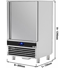 Камера шокової заморозки - 10x GN 1/1 + EN 400 x 600 mm GGM Gastro