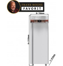 Холодильна шафа для шоколаду / 700- літрів / кількість дверей- 1 / GGM Gastro