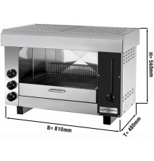 Саламандра з 3 нагрівальними елементами GGM Gastro