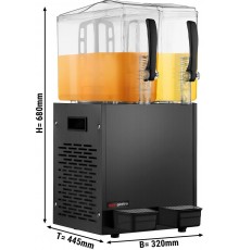 Диспенсер для соку - 2x 10 Л GGM Gastro