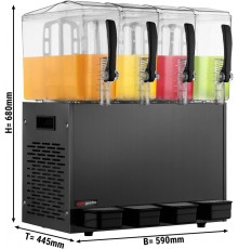 Диспенсер для соку - 4x 10 Л GGM Gastro