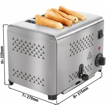 Тостер - для 4 скибок GGM Gastro