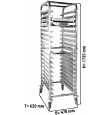 Візок - шпилька - для 18x GN 1/1 та EN 60 x 40 mm GGM Gastro
