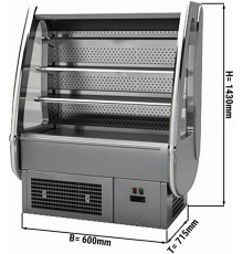 Гірка холодильна 0,6 х 0,71 м GGM Gastro