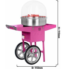 Апарат для солодкої вати - Ø 520 mm GGM Gastro